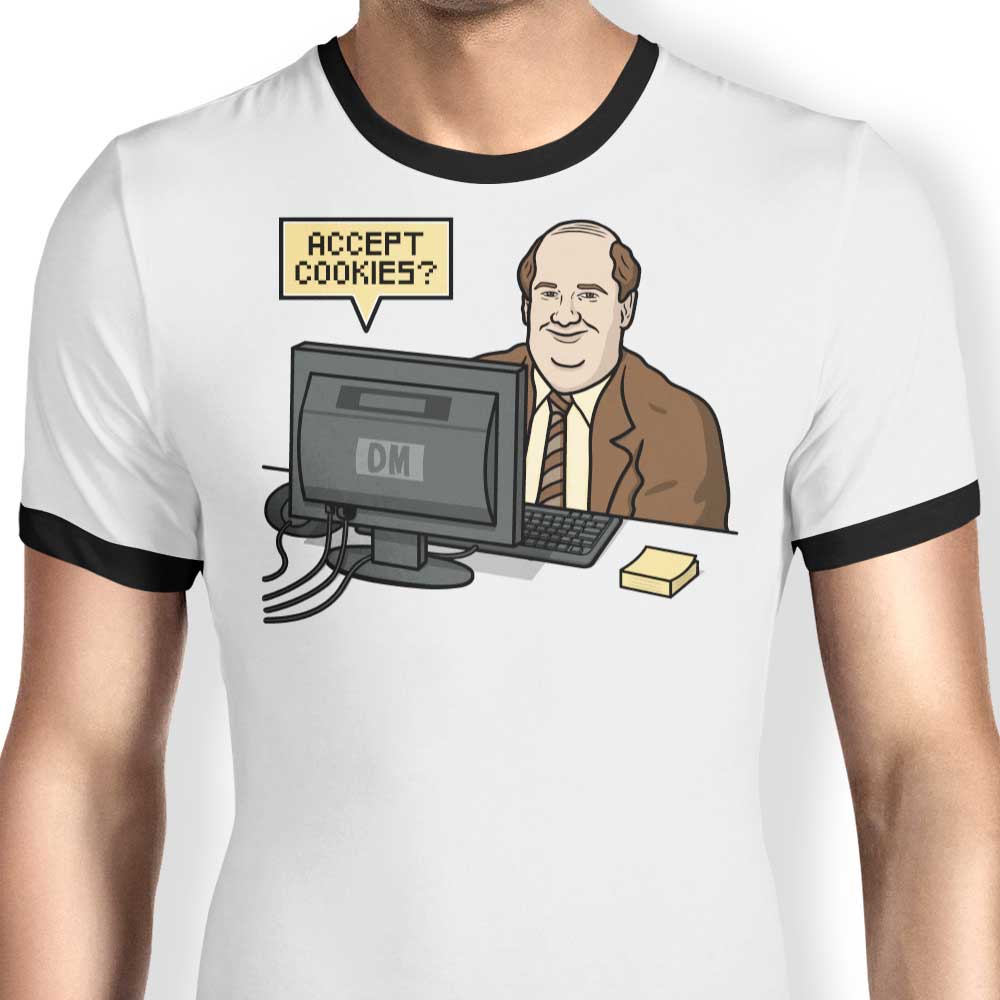 Accept Cookies - Ringer T-Shirt