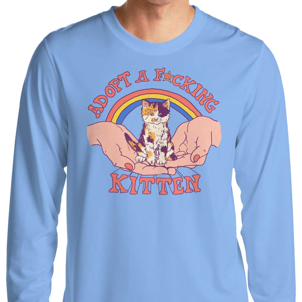Adopt a Kitten - Long Sleeve T-Shirt