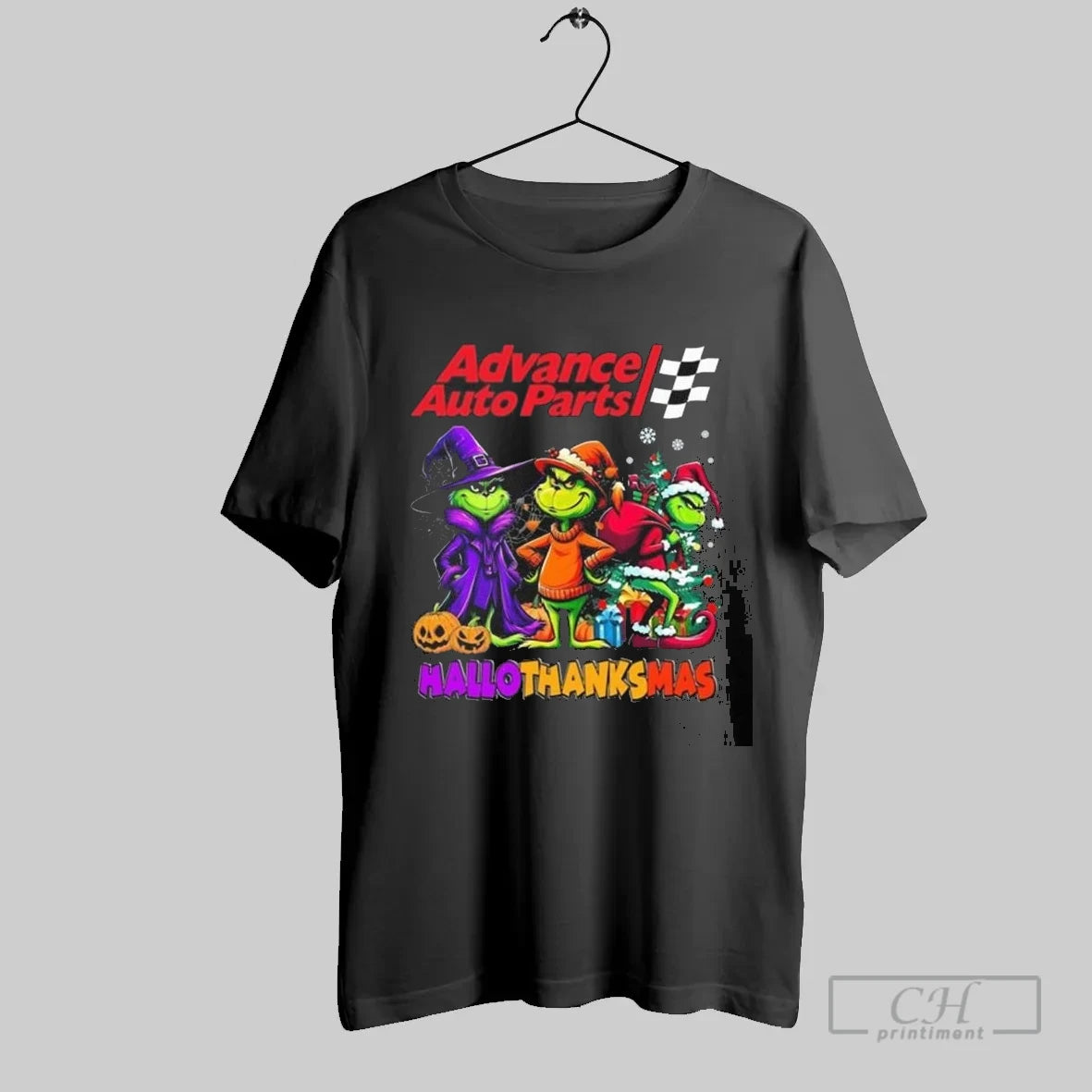 Advance Auto Parts The Grinch Hallothanksmas 2025 - clothing by TeeHivey.com