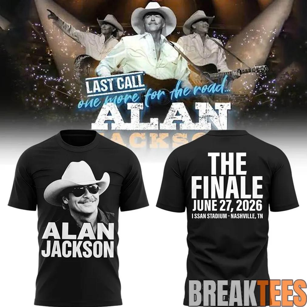 Alan Jackson x Tennessee Titans “Last Call – The Finale” Limited Tee