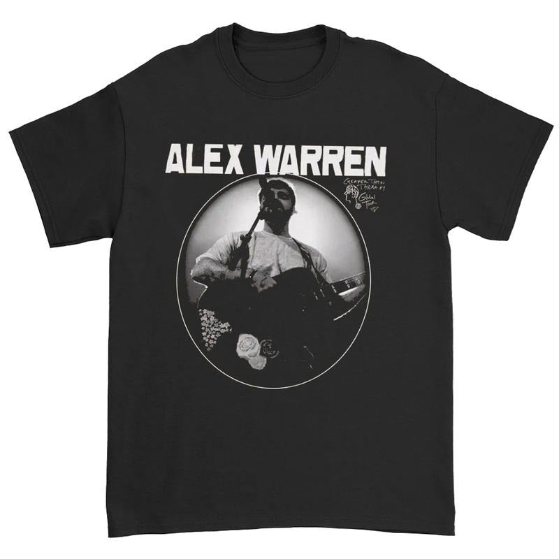Alex Warren Tour 2025 Graphic Tee, Vintage Concert T-Shirt, Retro Music Tour Merch, Unisex Fan Gift, Throwback Band Style
