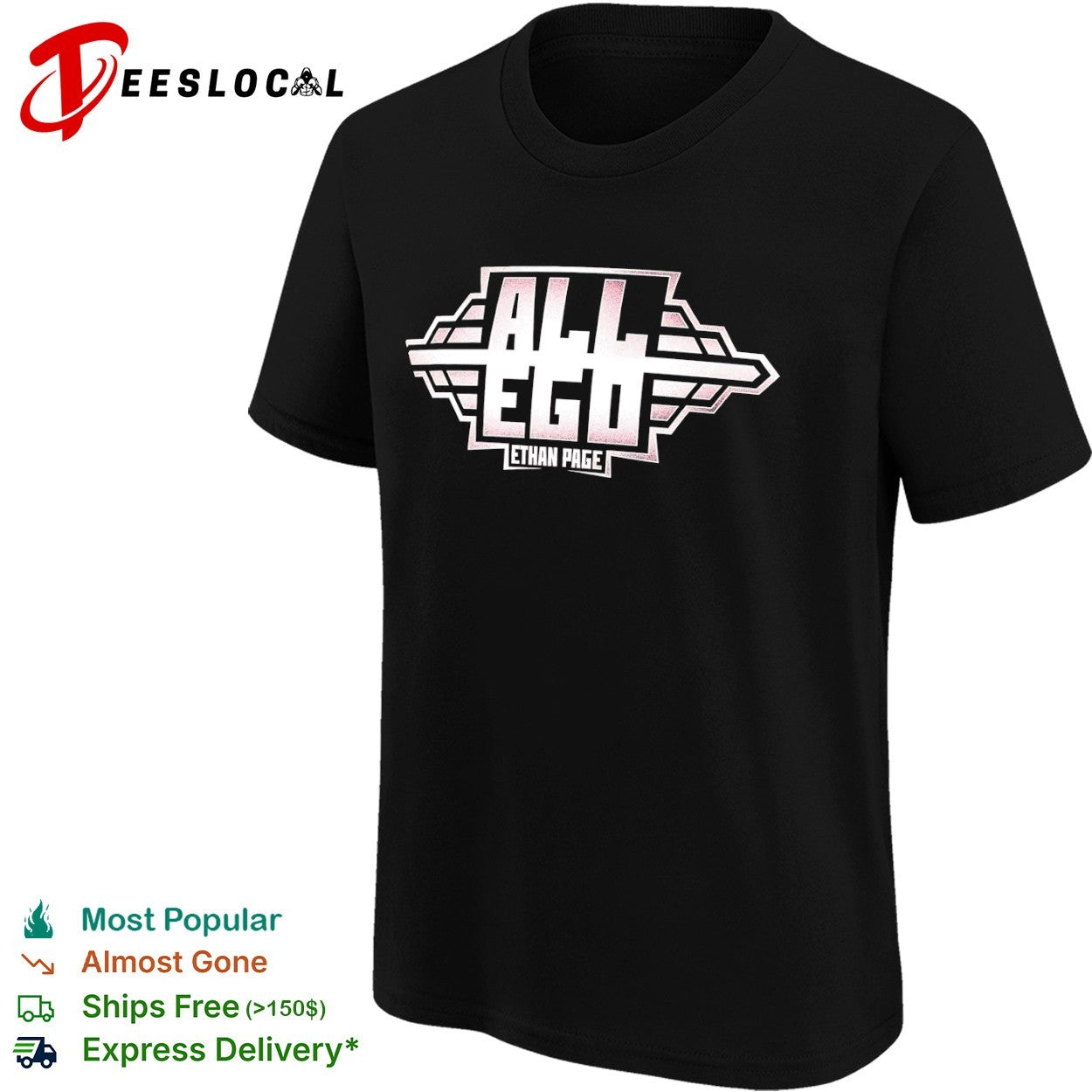 All Ego Ethan Page logo shirt