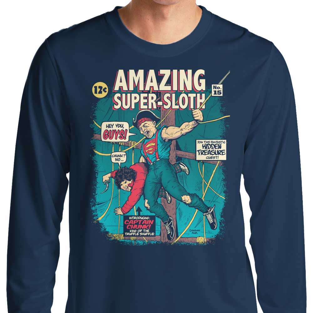 Amazing Super Sloth - Long Sleeve T-Shirt