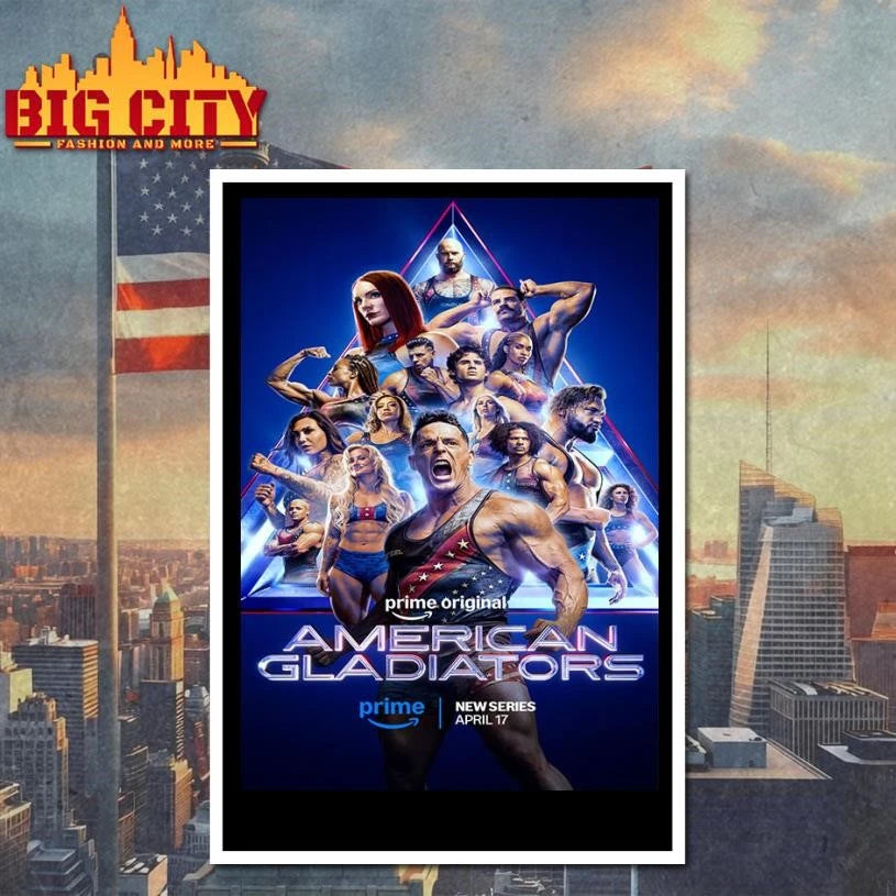 American Gladiators New Series On Prime Original April 17 2026 Poster Shirt