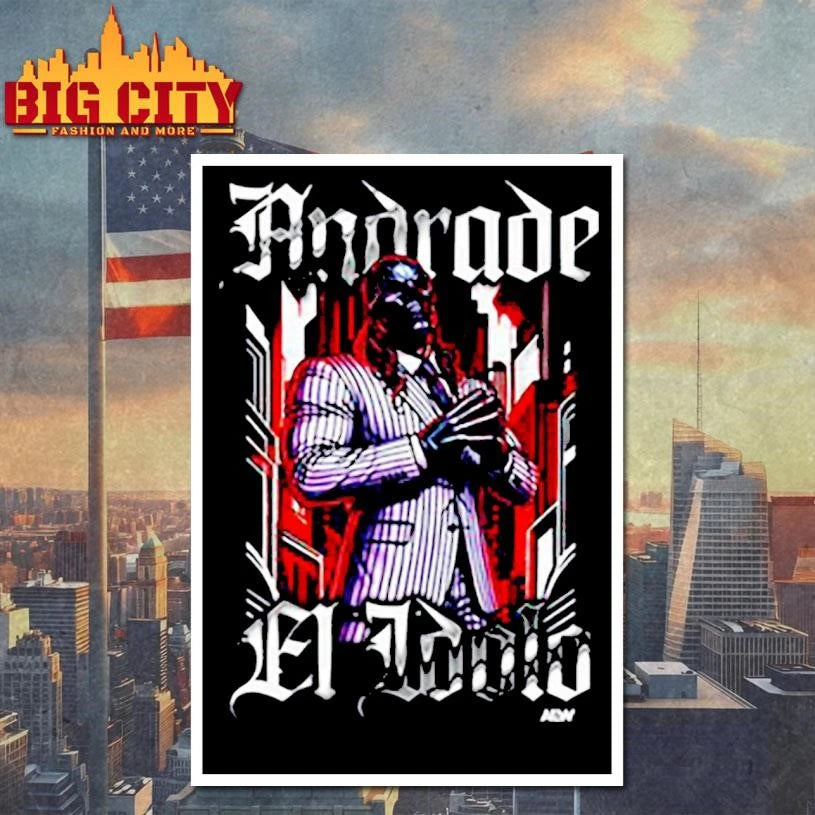 Andrade el idolo graphic series shirt