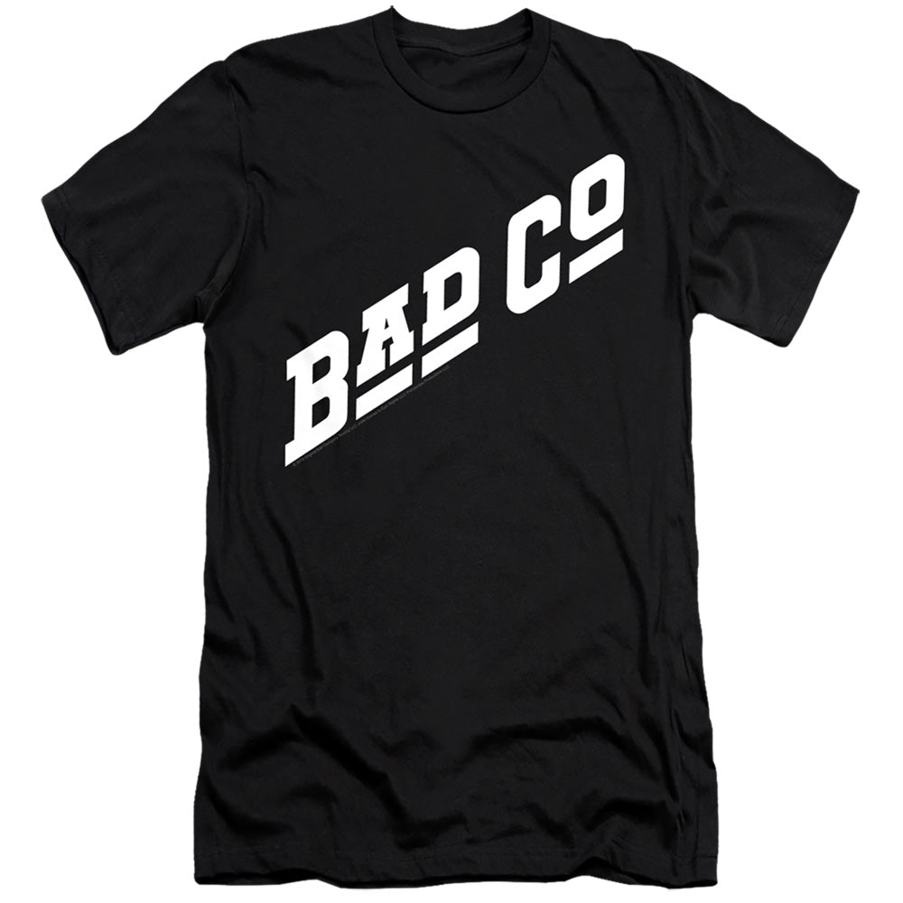 Bad Company Bad Co Logo Premium Bella Canvas Slim Fit Mens T Shirt Black - clothing by TeeHivey.com