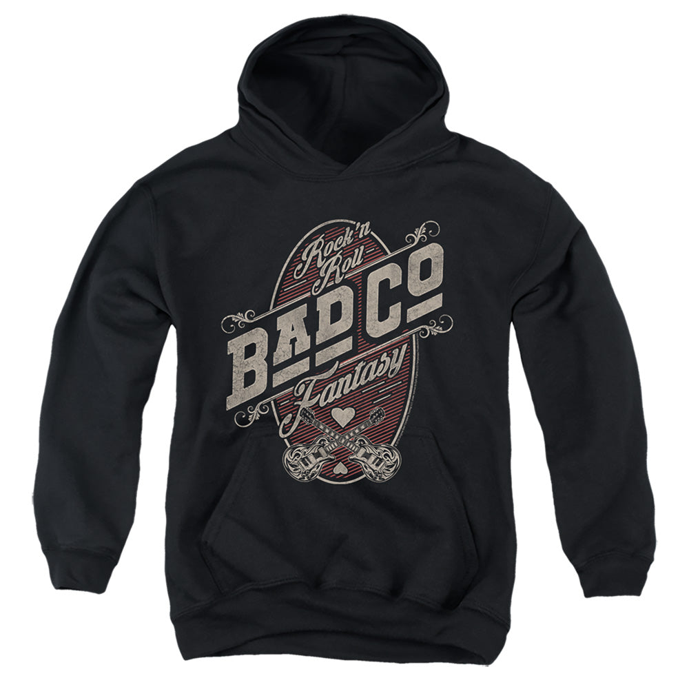 Bad Company Fantasy Kids Youth Hoodie Black - clothing by TeeHivey.com