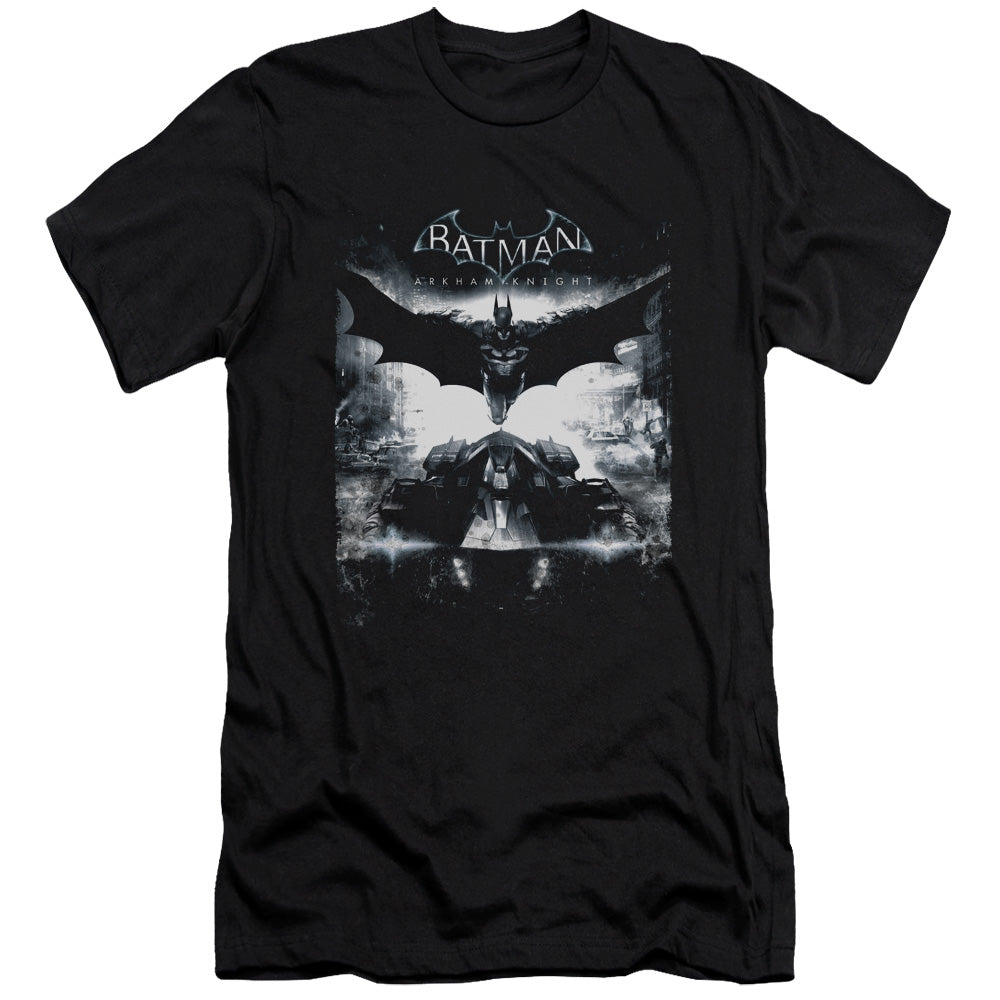 Batman Arkham Knight Forward Force Slim Fit Mens T Shirt Black