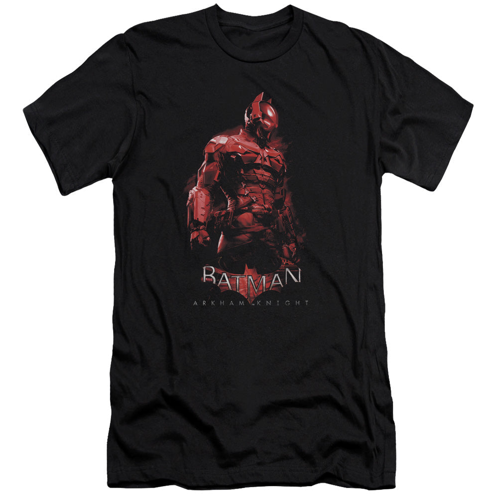 Batman Arkham Knight Knight Premium Bella Canvas Slim Fit Mens T Shirt Black