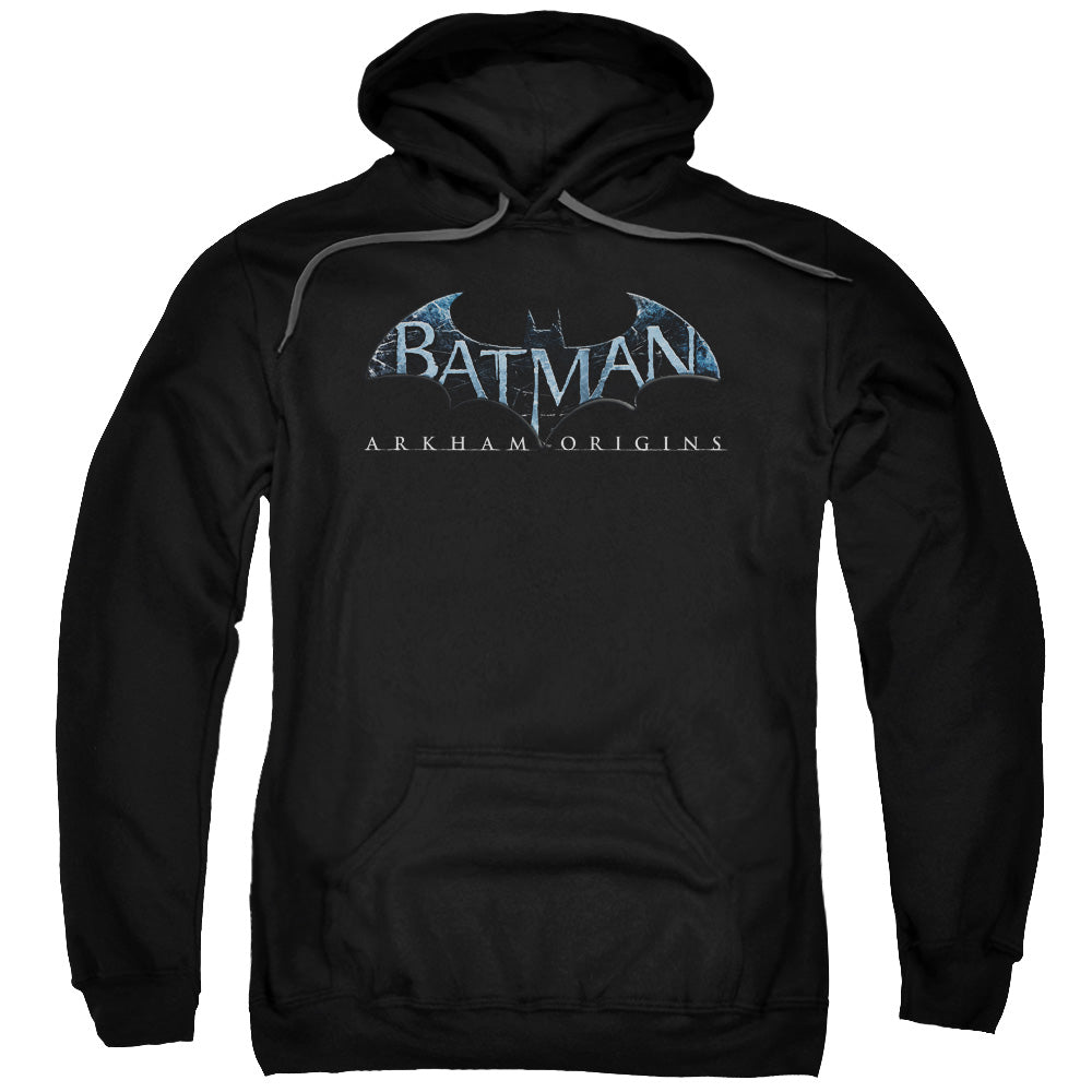 Batman Arkham Origins Logo Mens Hoodie Black