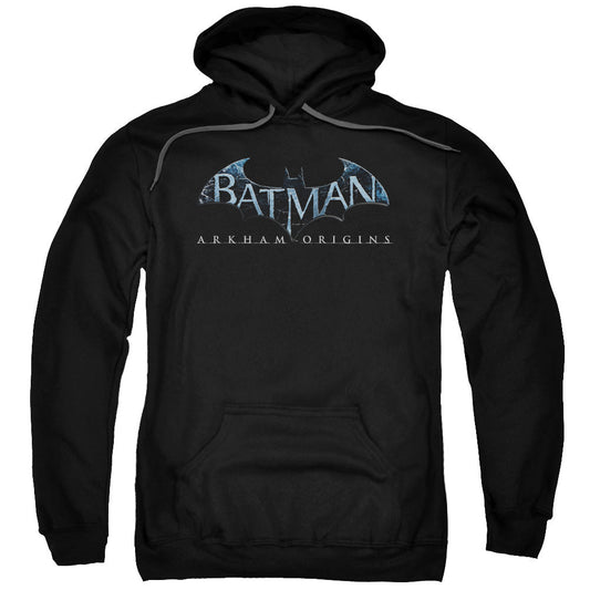 Batman Arkham Origins Logo Mens Hoodie Black