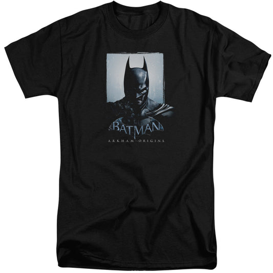 Batman Arkham Origins Two Sides Mens Tall T Shirt Black