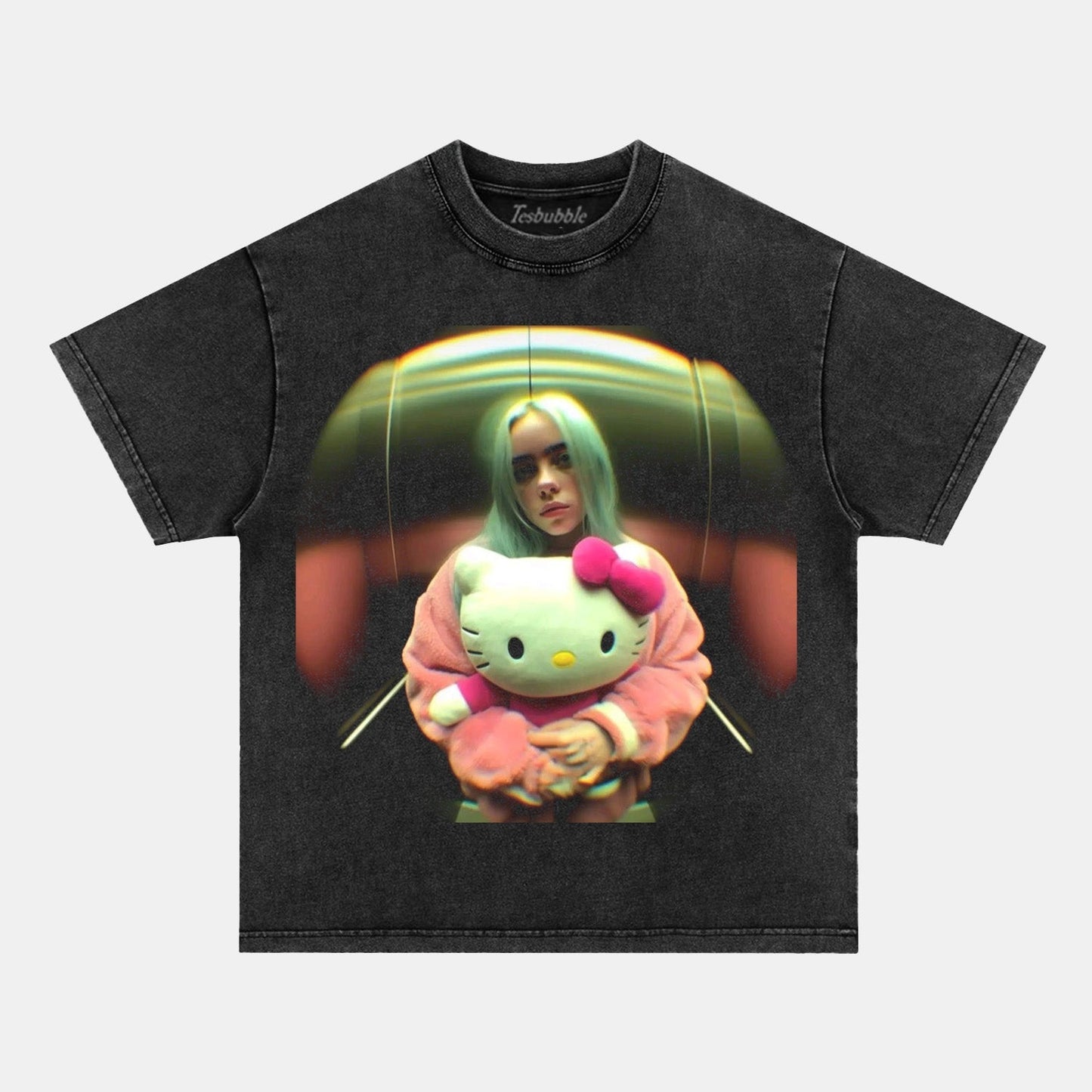 BILLIE EILISH & HELLO KITTY TEE Style001