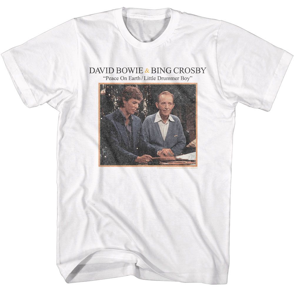 Bing Crosby - Bowie And - Officially Licensed - Adult Short Sleeve T-Shirt