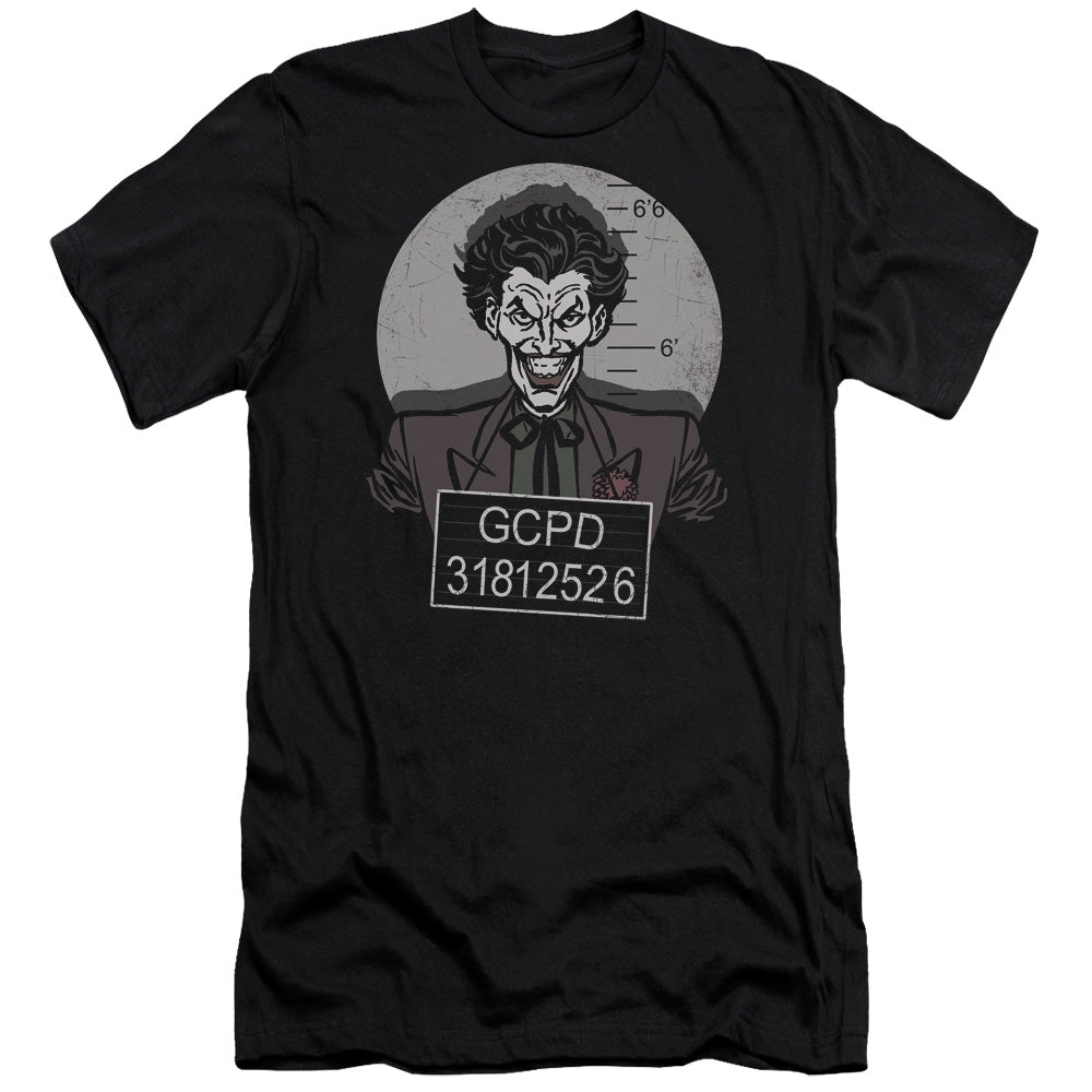 Batman Busted! Premium Bella Canvas Slim Fit Mens T Shirt Black