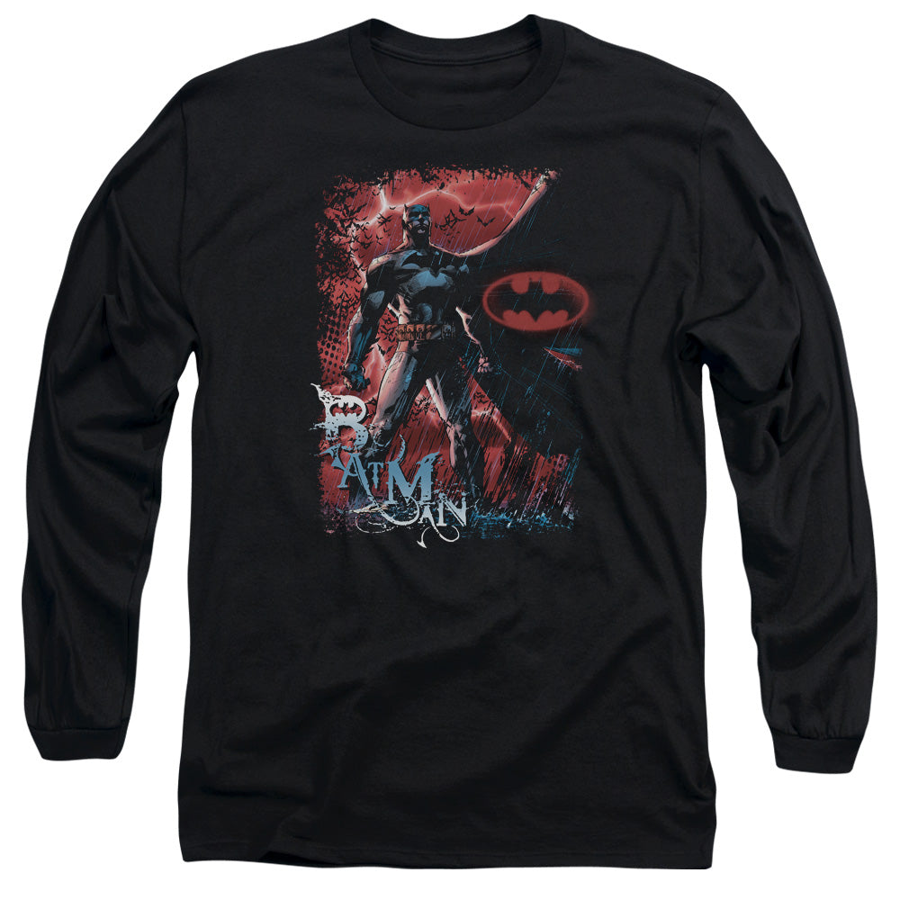 Batman Gotham Reign Mens Long Sleeve Shirt Black
