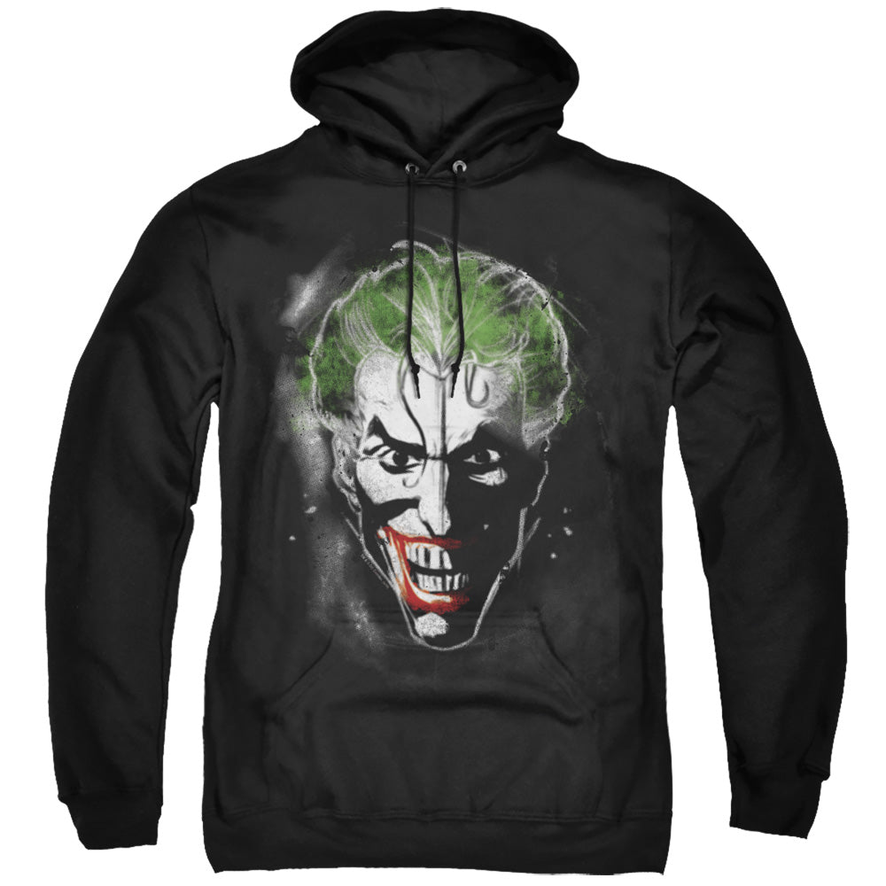 Batman Face Of Madness Mens Hoodie Black
