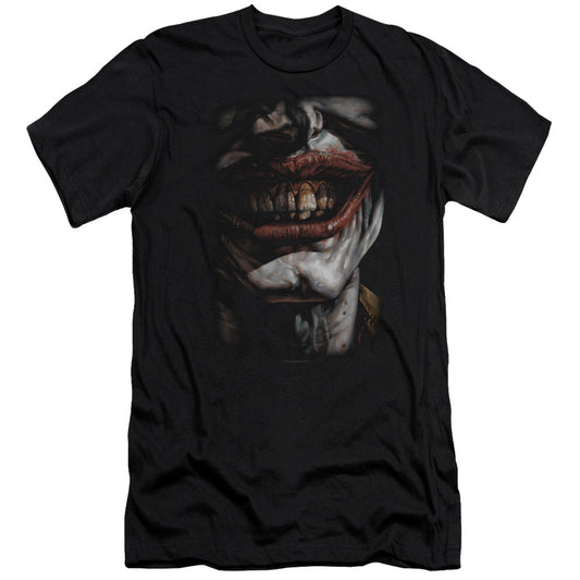 Batman Ile Of Evil Premium Bella Canvas Slim Fit Mens T Shirt Black