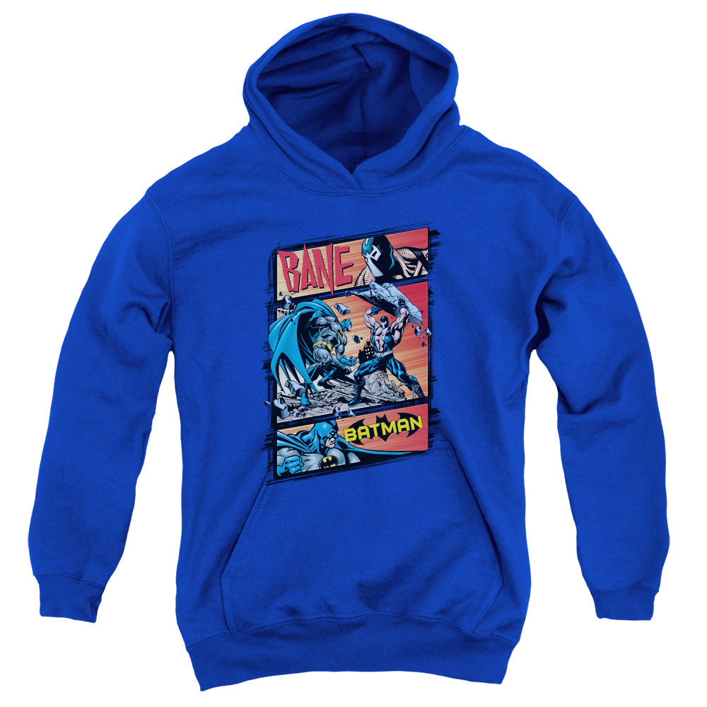 Batman Epic Batle Kids Youth Hoodie Royal
