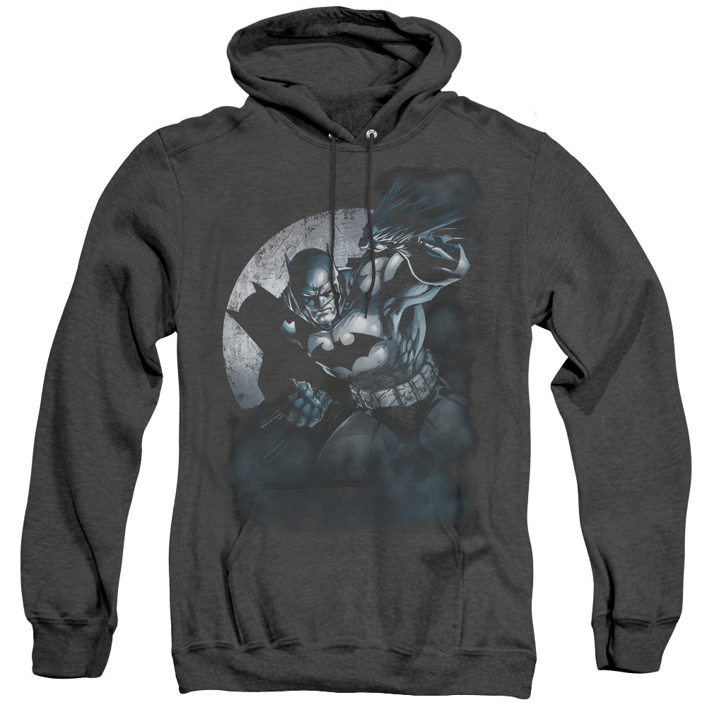 Batman Batman Spotlight Heather Mens Hoodie Black