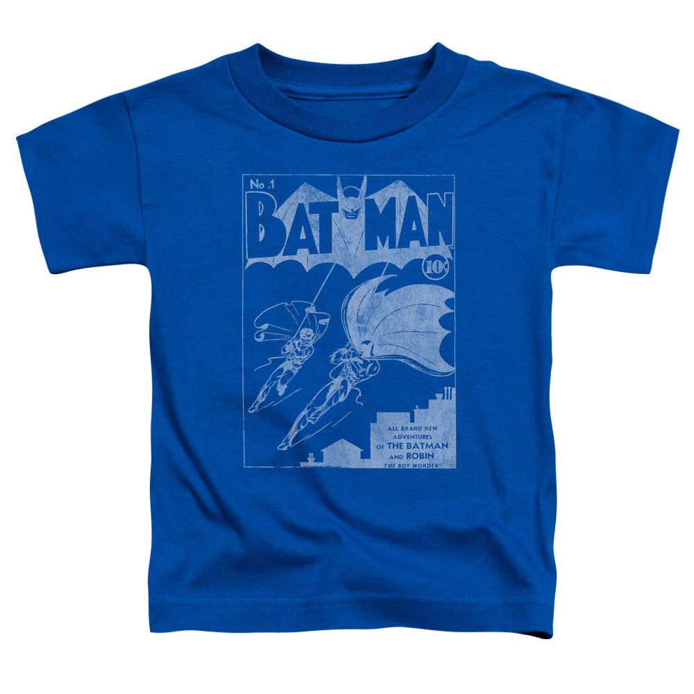 Batman Issue 1 Cover Toddler Kids Youth T Shirt Royal Blue