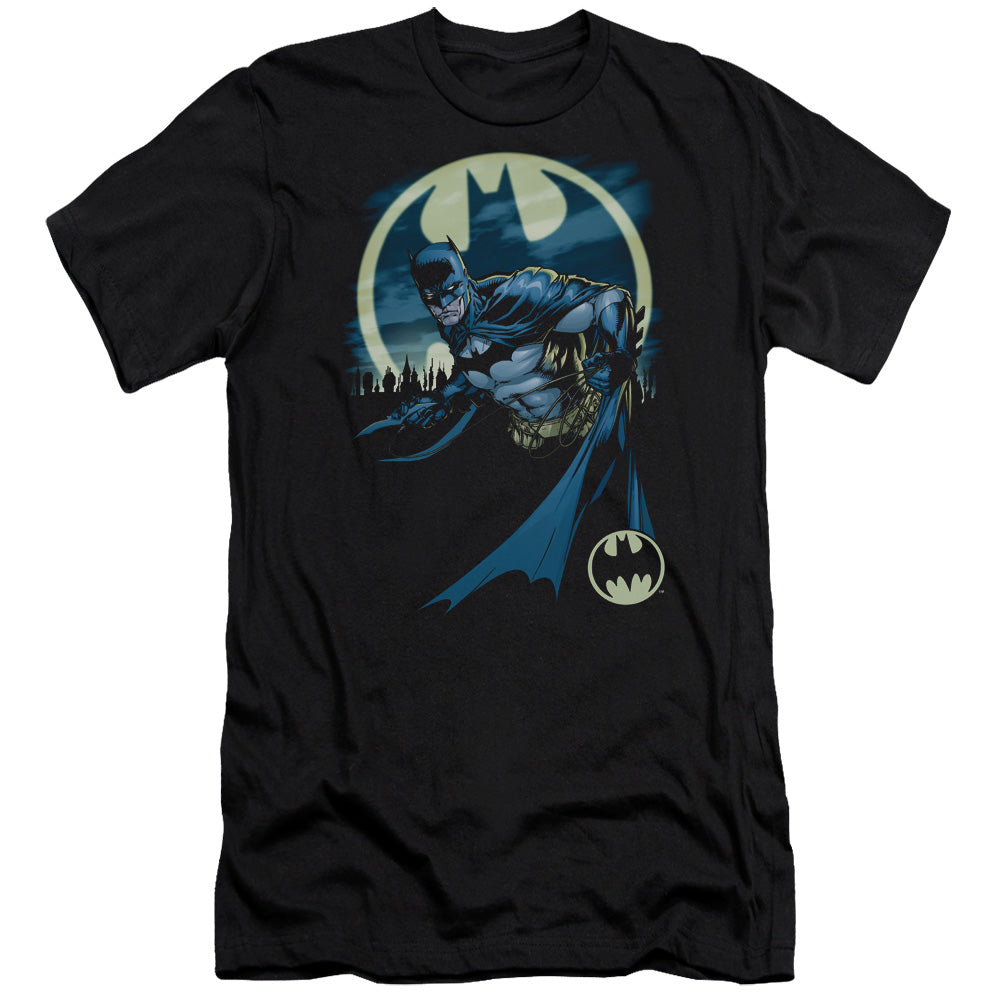 Batman Heed The Call Slim Fit Mens T Shirt Black