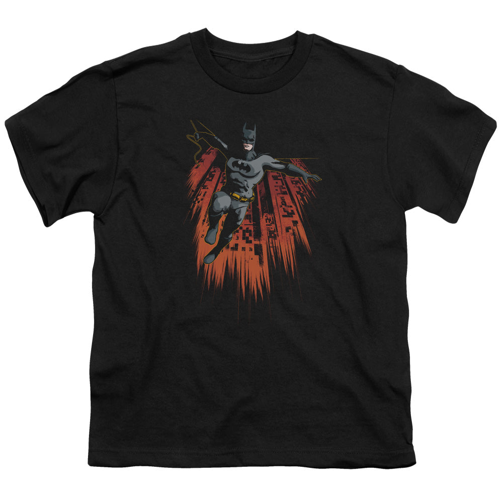 Batman Majestic Kids Youth T Shirt Black
