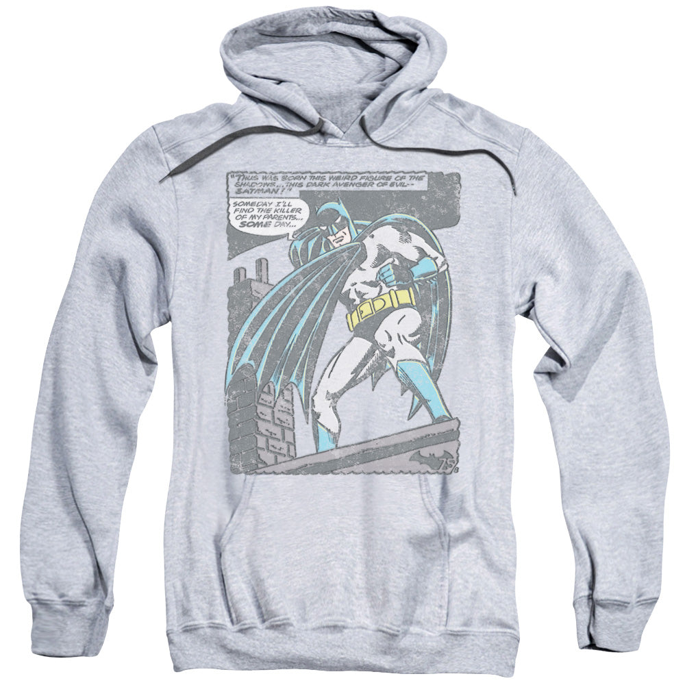Batman Bat Origins Mens Hoodie Athletic Heather