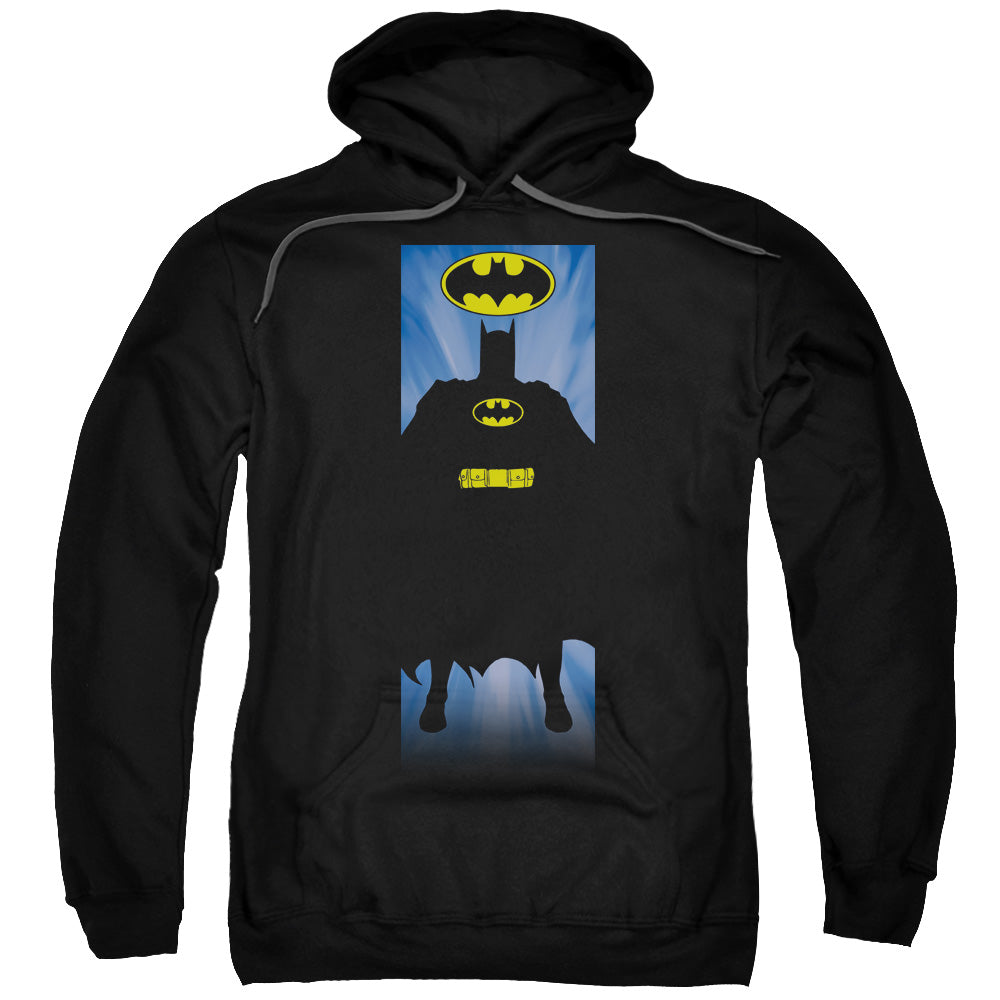 Batman Batman Block Mens Hoodie Black