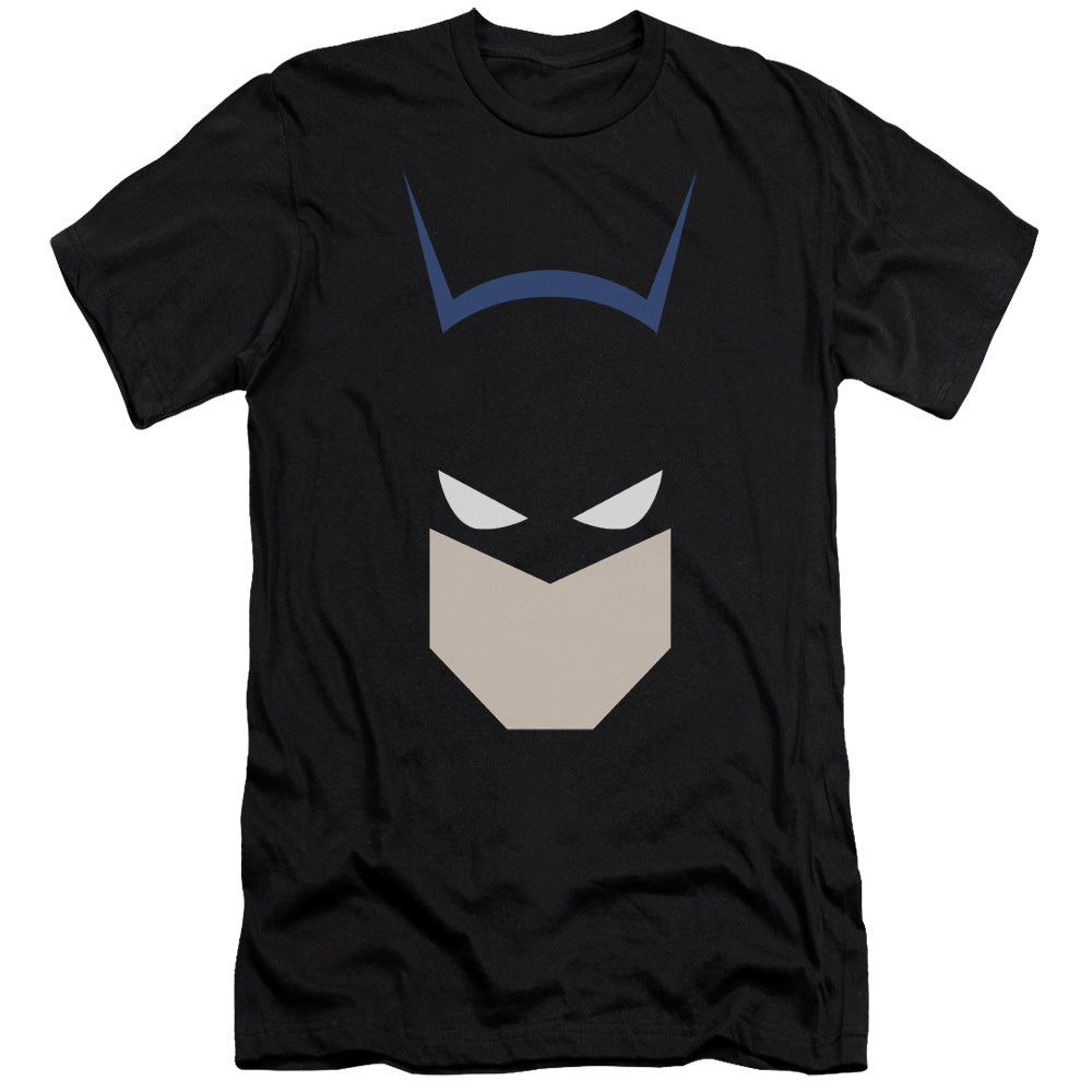 Batman Bat Head Slim Fit Mens T Shirt Black