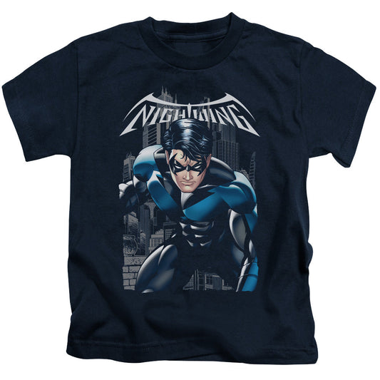Batman A Legacy Juvenile Kids Youth T Shirt Navy Blue