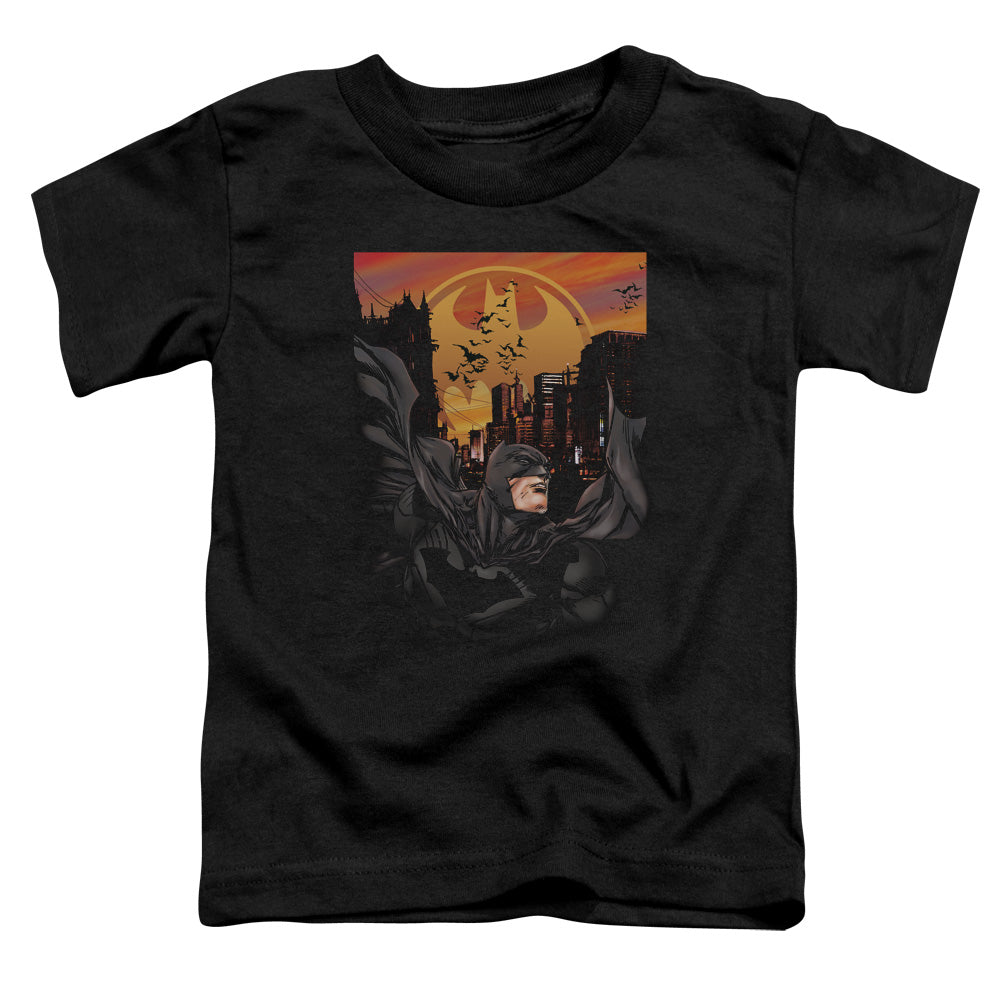 Batman Always On Call Toddler Kids Youth T Shirt Black