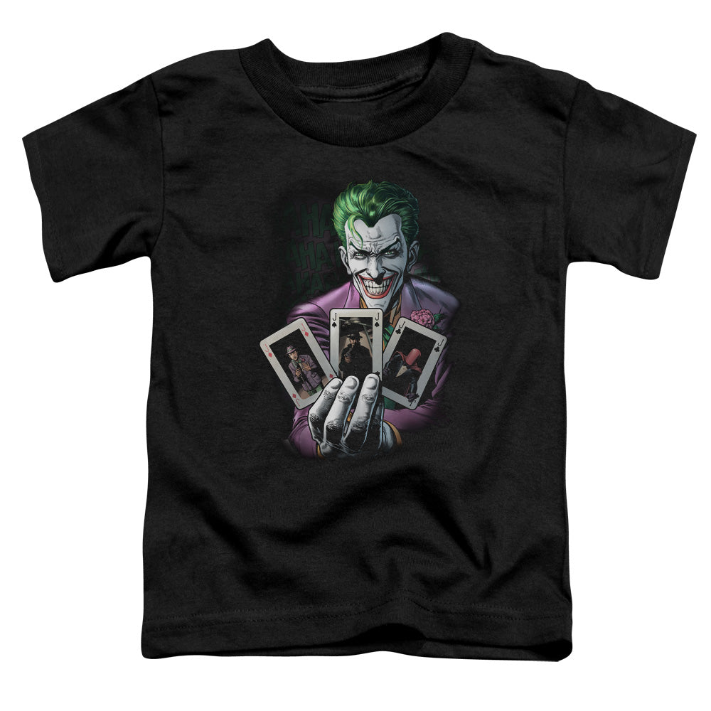 Batman 3 Of A Kind Toddler Kids Youth T Shirt Black