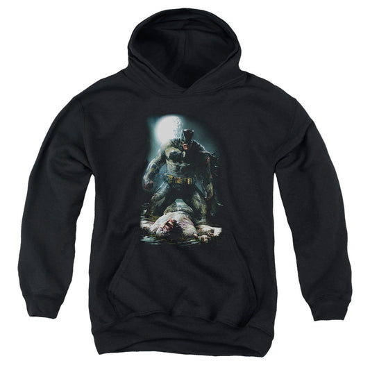 Batman Mudhole Kids Youth Hoodie Black
