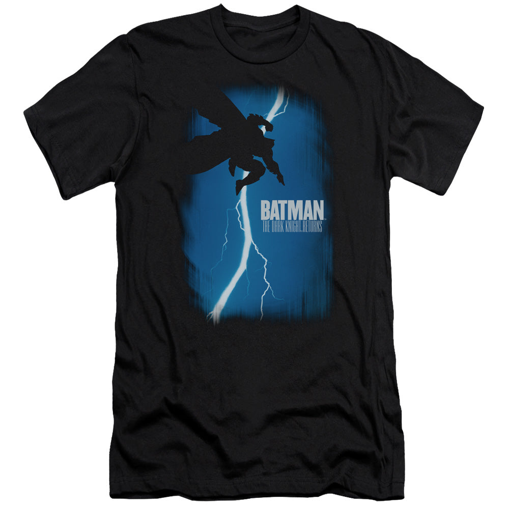 Batman Dkr Cover Slim Fit Mens T Shirt Black