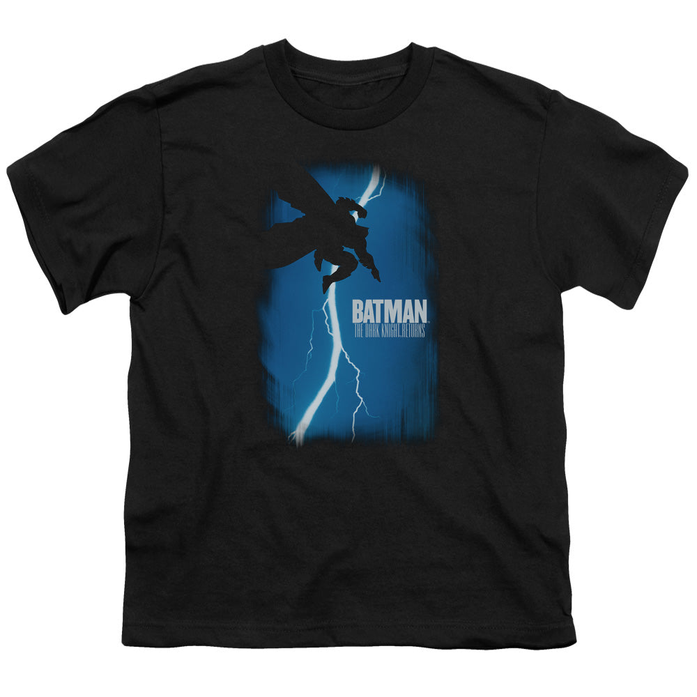 Batman Dkr Cover Kids Youth T Shirt Black
