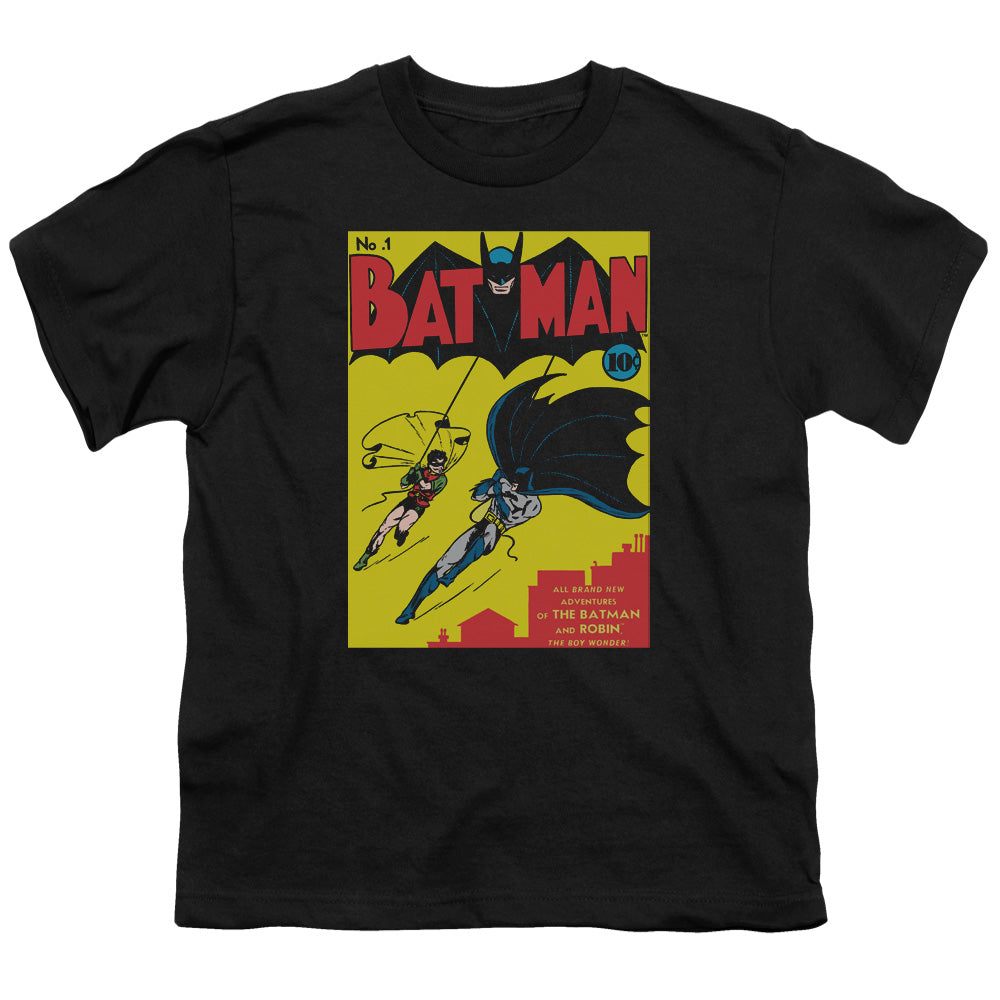 Batman Batman First Kids Youth T Shirt Black