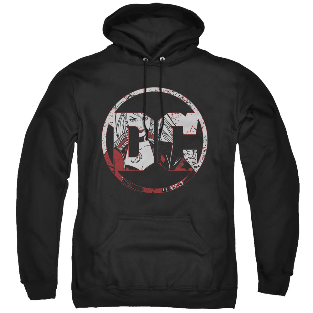 Batman Dc Logo Harley Mens Hoodie Black