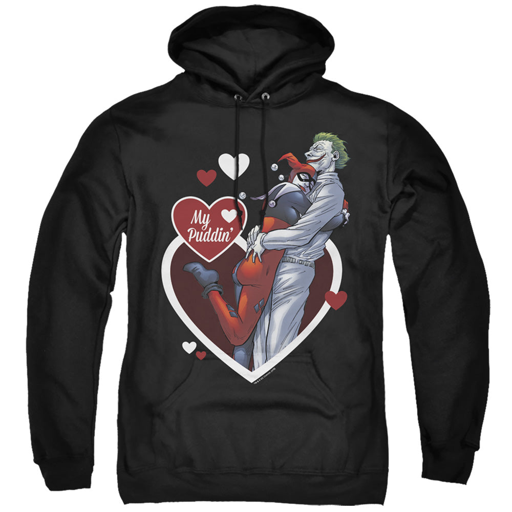 Batman My Puddin Mens Hoodie Black