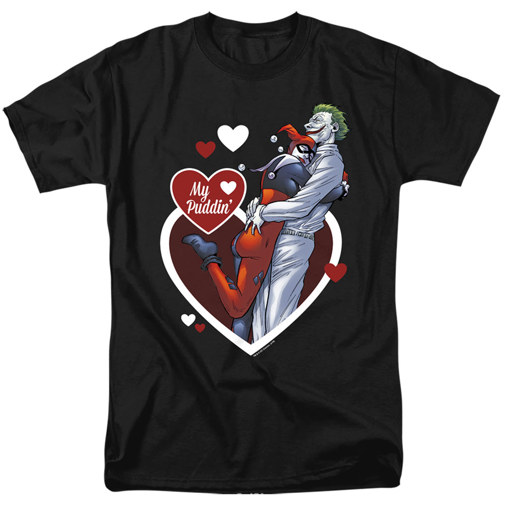 Batman My Puddin Mens T Shirt Black