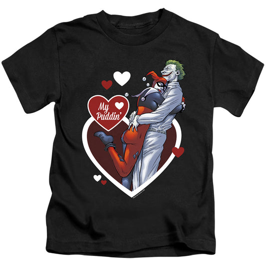 Batman My Puddin Juvenile Kids Youth T Shirt Black