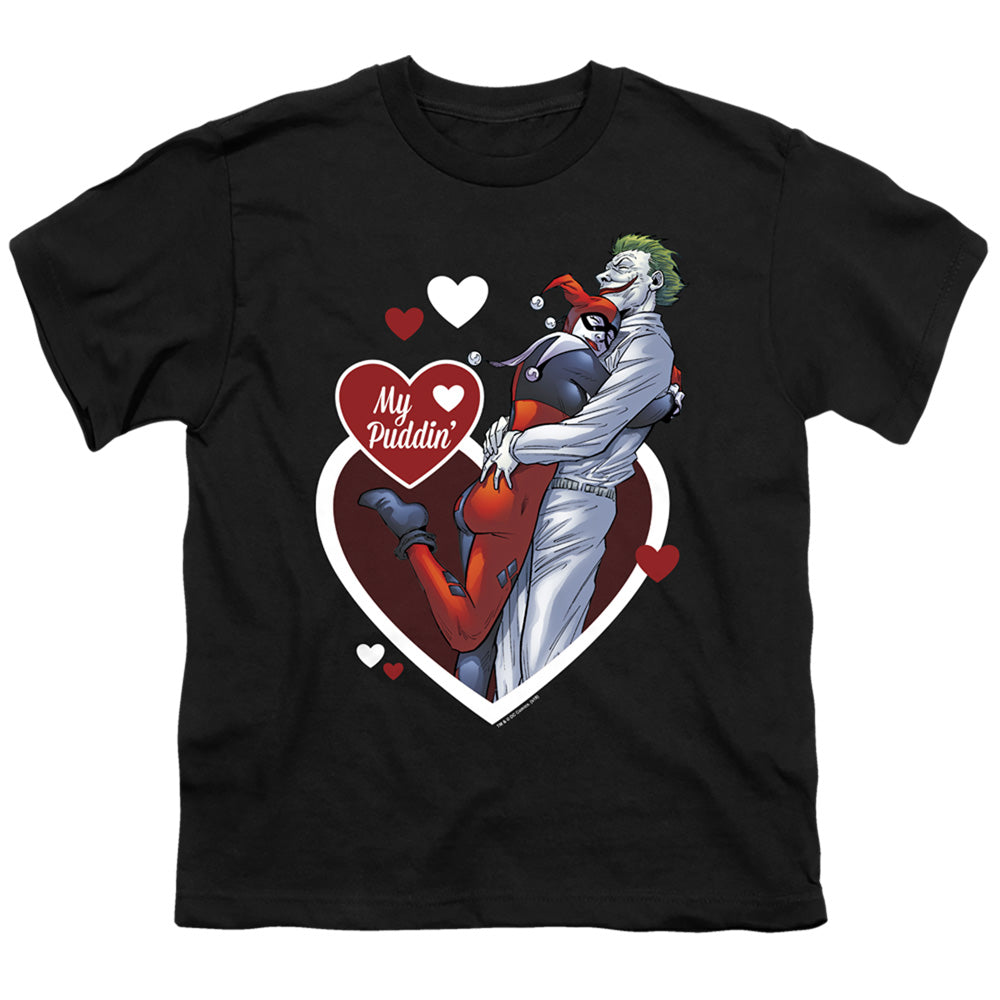 Batman My Puddin Kids Youth T Shirt Black