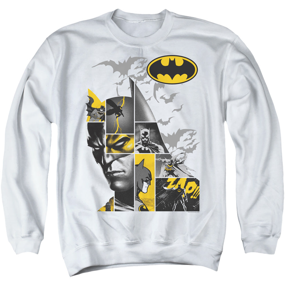 Batman Long Live Mens Crewneck Sweatshirt White