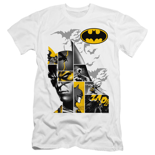 Batman Long Live Premium Bella Canvas Slim Fit Mens T Shirt White