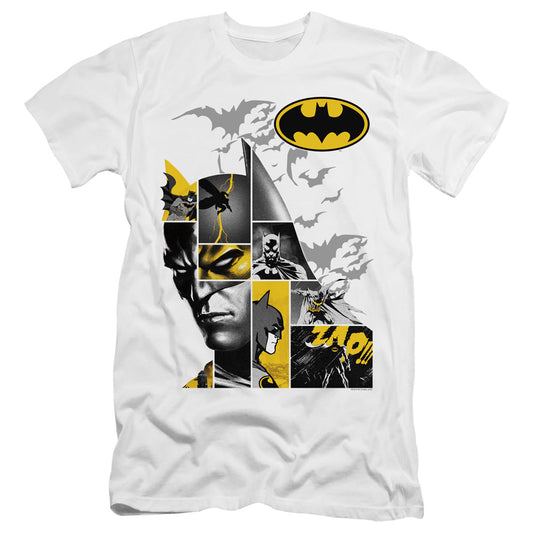 Batman Long Live Slim Fit Mens T Shirt White