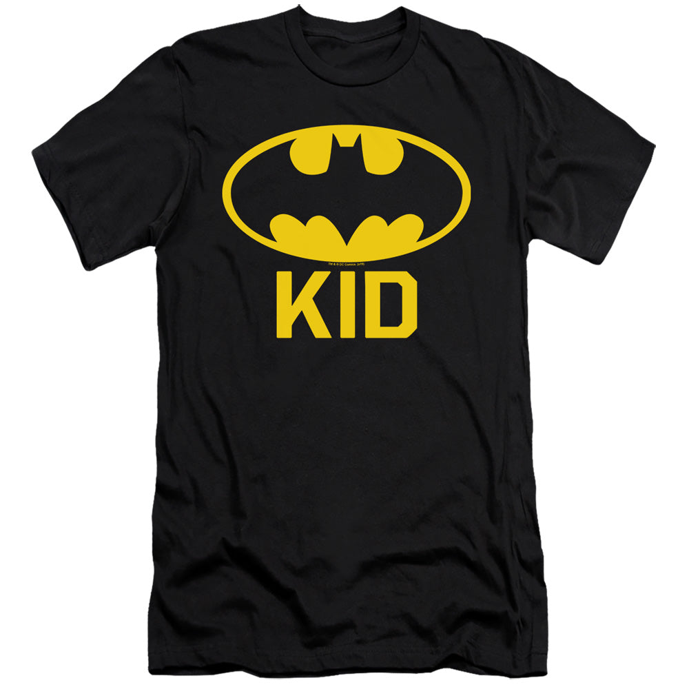 Batman Bat Kid Premium Bella Canvas Slim Fit Mens T Shirt Black