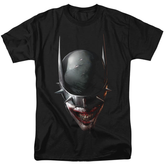 Batman Batman Who Laughs Head Mens T Shirt Black