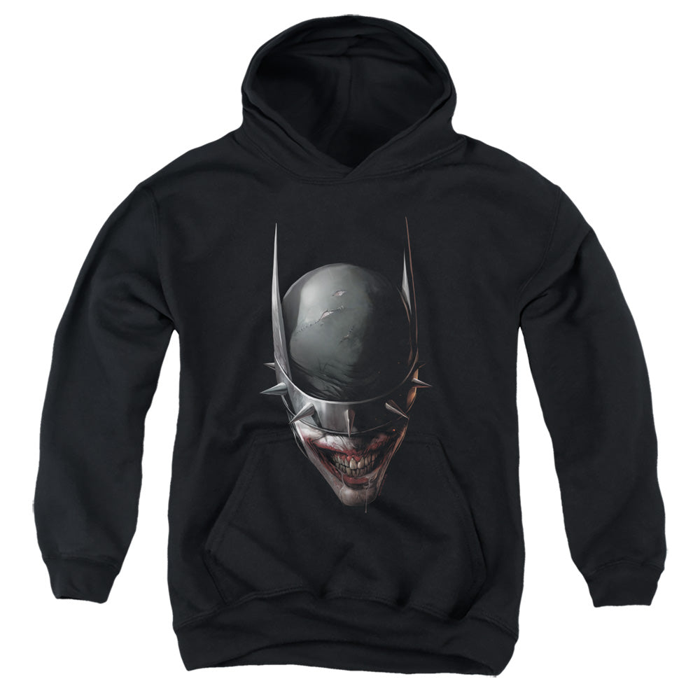 Batman Batman Who Laughs Head Kids Youth Hoodie Black