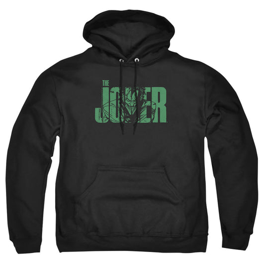 Batman Joker Text On Black Mens Hoodie Black