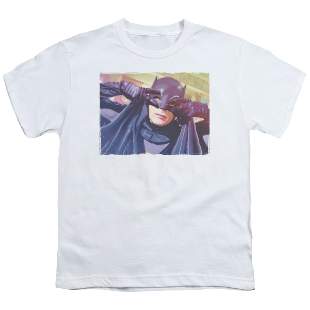 Batman Classic Tv Ooth Groove Kids Youth T Shirt White
